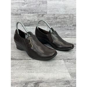 LifeStride Womens Wedge Heel Slip-On Loafers Size 9